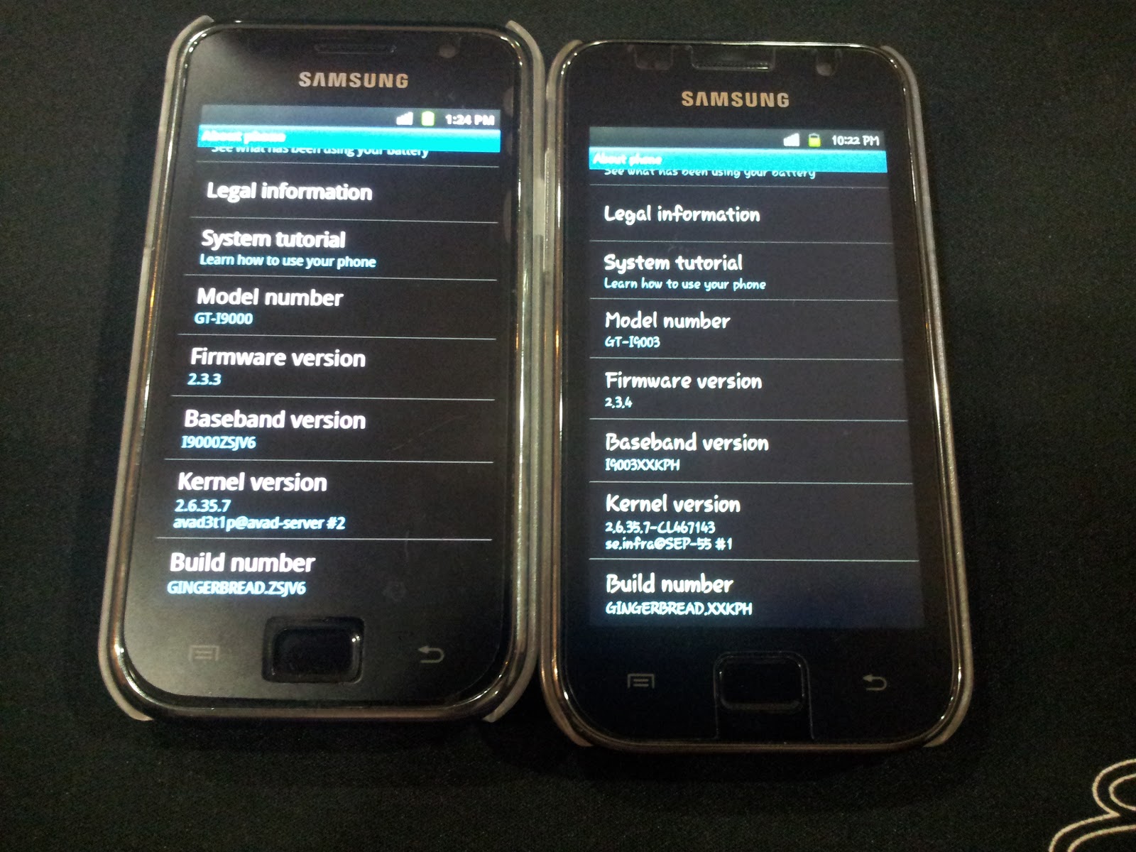 Download Samsung GT-I9003 Firmware